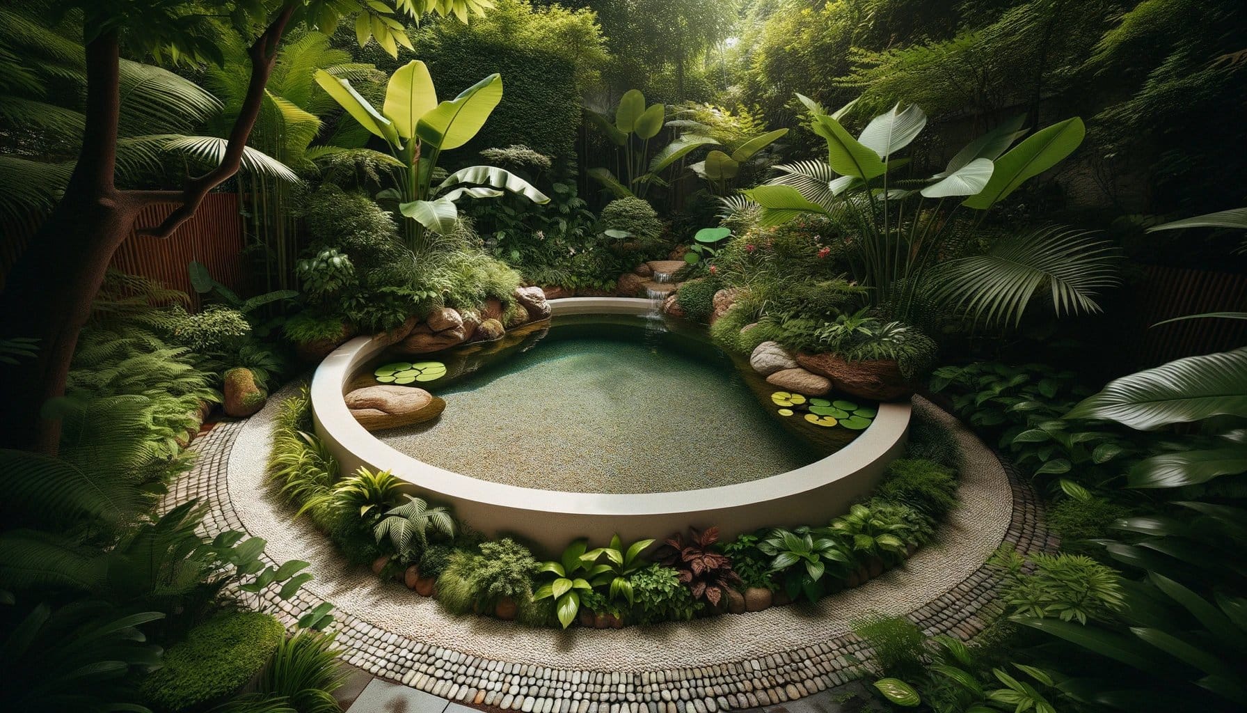 💧 Piscine coque semi-enterrée : l'élégance pratique pour votre jardin