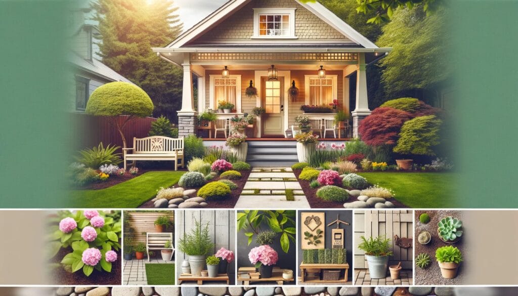 Aménager l'extérieur à petit prix : idées pour devant la maison