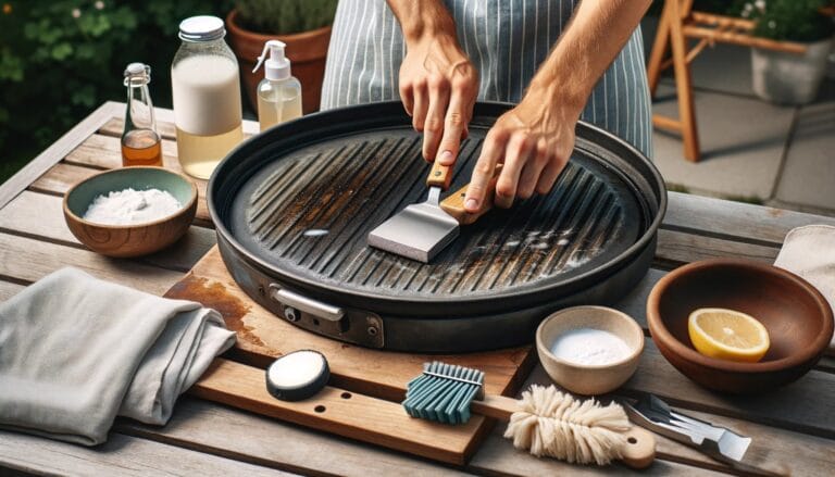 Entretien d'une plancha