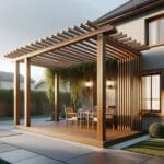 Construire une pergola en bois