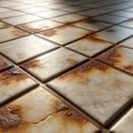 Enlever la rouille sur carrelage