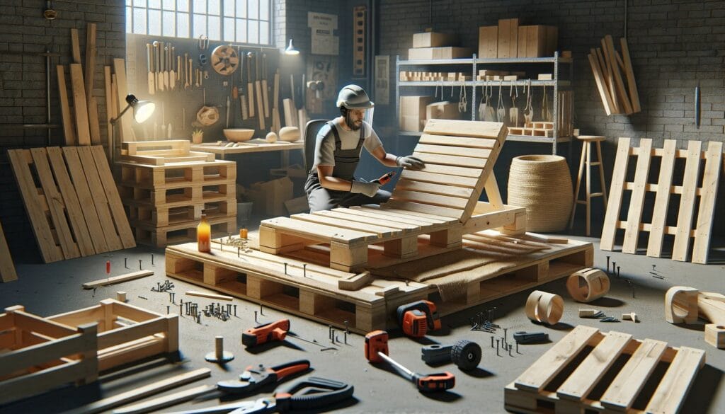 Fabriquer un transat en palette