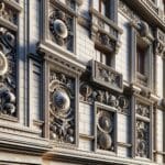 Plaques décoratives pour façade