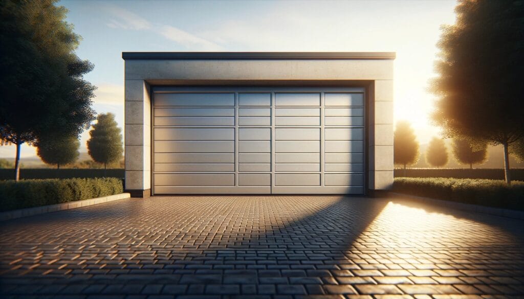 Les avantages clés des portes de garage sectionnelles