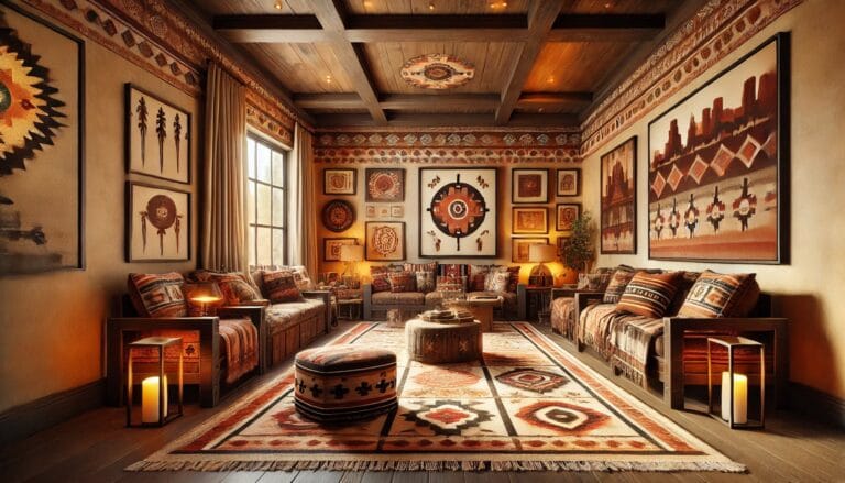 La déco Navajo - un style ethnique coloré