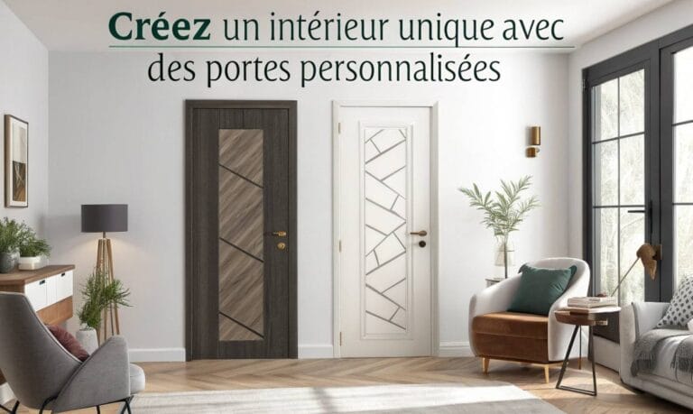 Créez un intérieur unique avec des portes personnalisées
