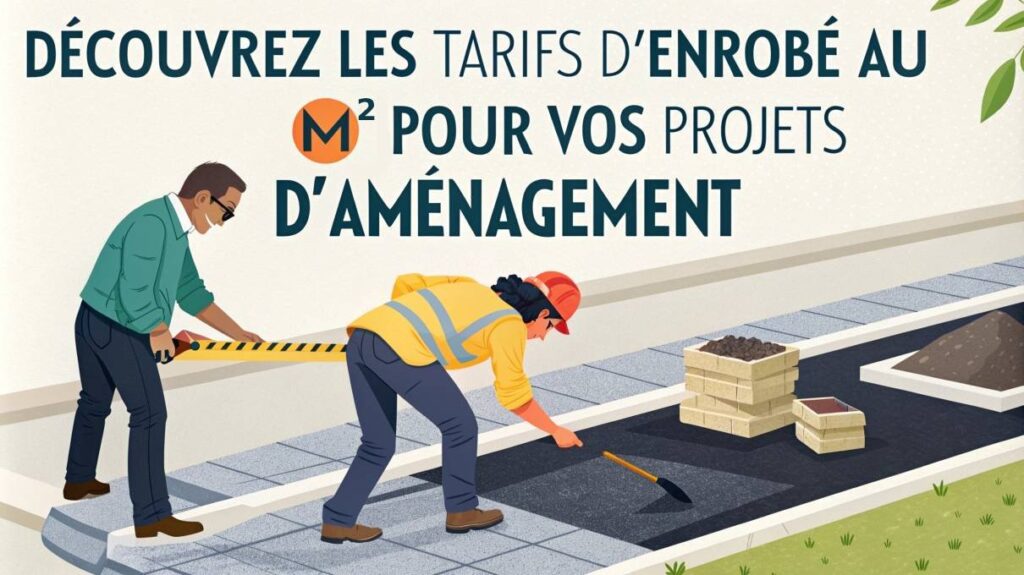 Découvrez les tarifs d'enrobé au m² pour vos projets d'aménagement