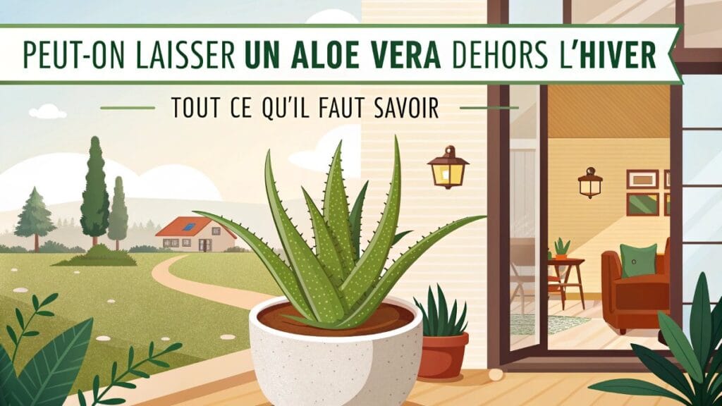 Peut-on laisser un aloe vera dehors l'hiver ? Tout ce qu'il faut savoir