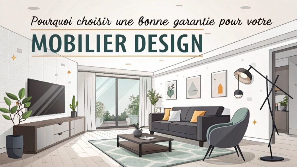 Pourquoi choisir une bonne garantie pour votre mobilier design