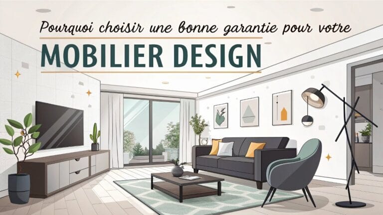 Pourquoi choisir une bonne garantie pour votre mobilier design