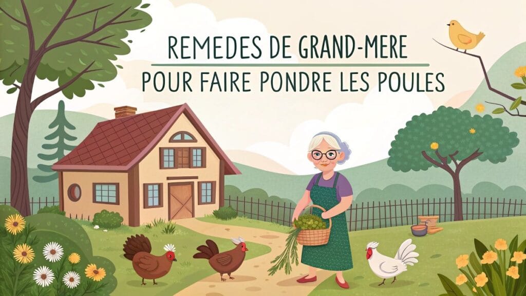 Remèdes de grand-mère pour faire pondre les poules