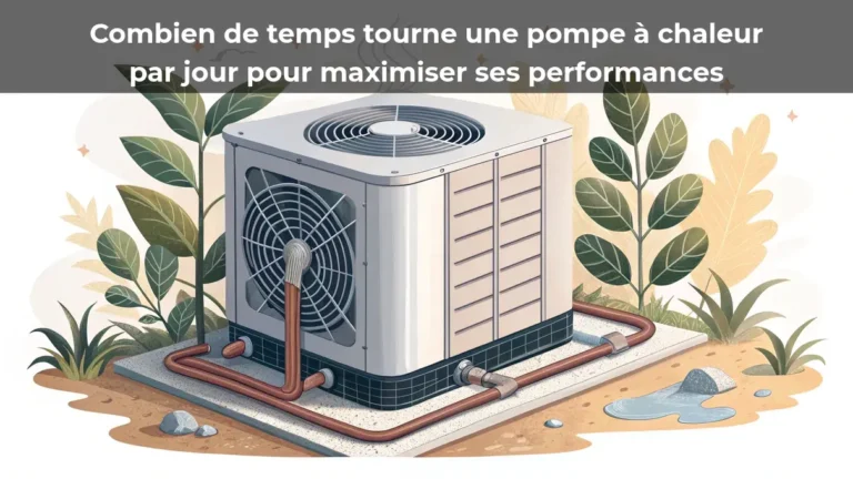Combien de temps tourne une pompe à chaleur par jour pour maximiser ses performances
