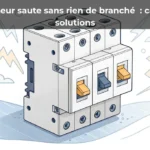 Disjoncteur saute sans rien de branché : causes et solutions