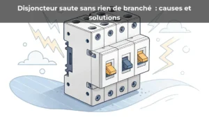 Disjoncteur saute sans rien de branché&nbsp;: causes et solutions