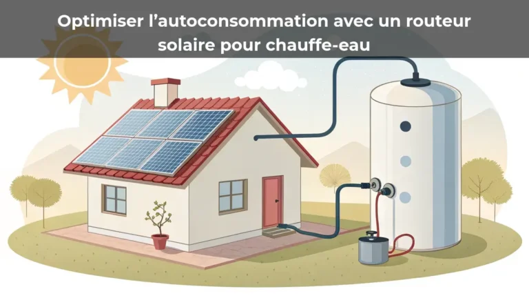 Optimiser l’autoconsommation avec un routeur solaire pour chauffe-eau
