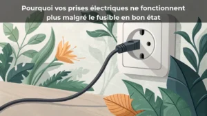 Pourquoi vos prises électriques ne fonctionnent plus malgré le fusible en bon état