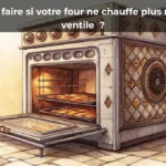 Que faire si votre four ne chauffe plus mais ventile ?