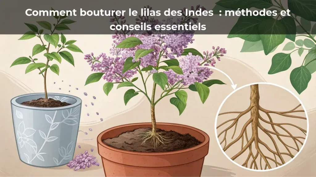 Comment bouturer le lilas des Indes : méthodes et conseils essentiels