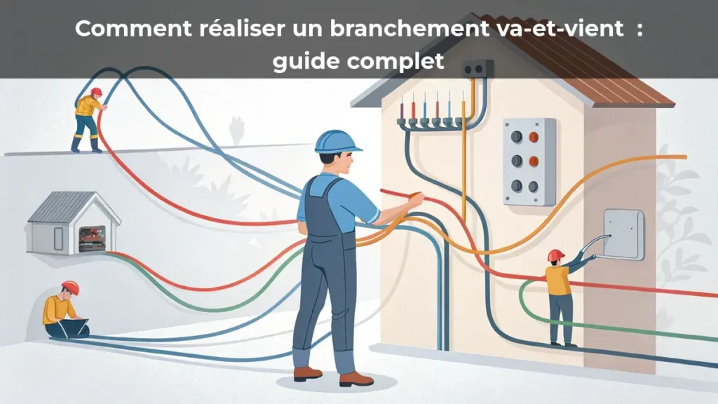 Comment réaliser un branchement va-et-vient : guide complet