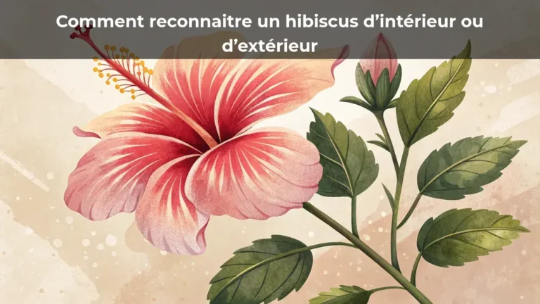 Comment reconnaitre un hibiscus d'intérieur ou d'extérieur